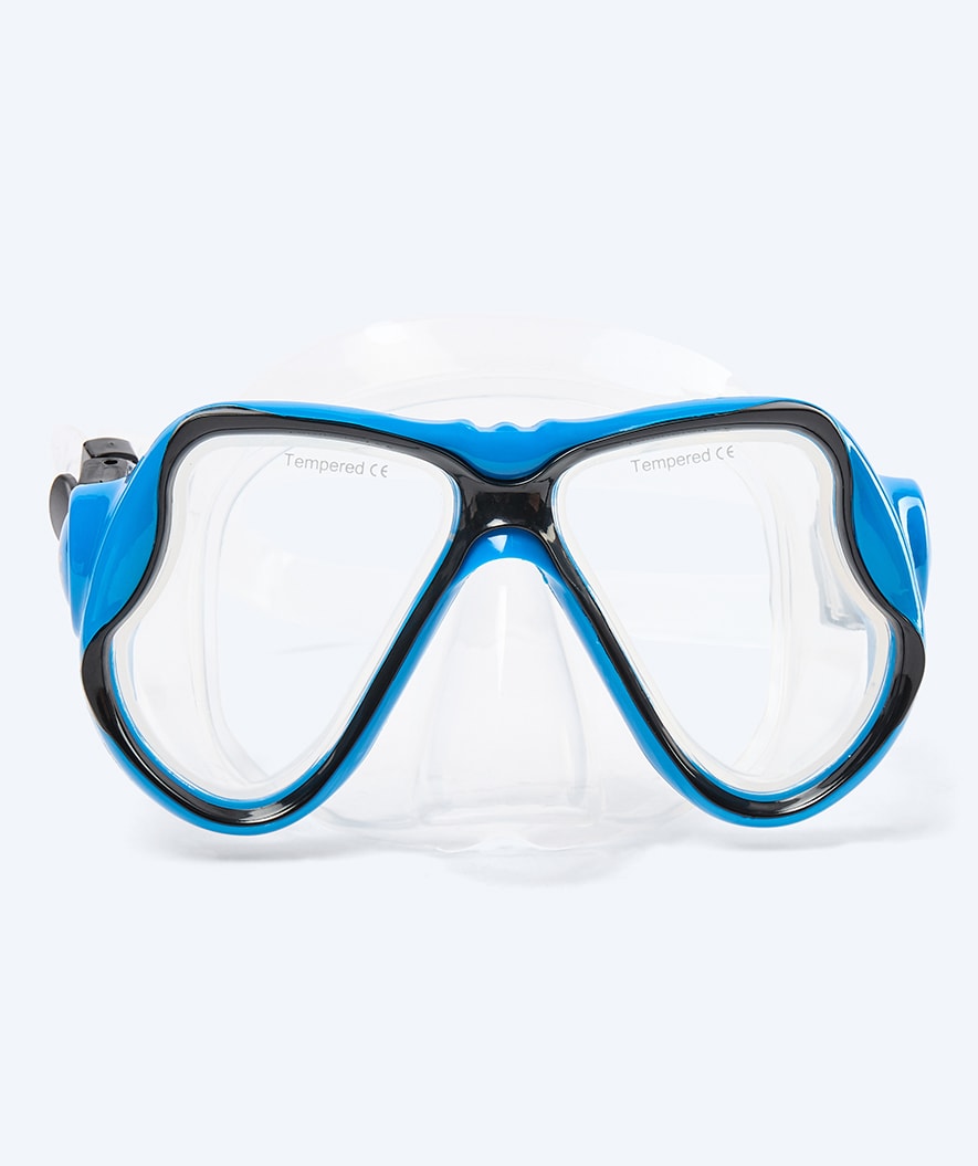 Watery snorkkelisetti aikuisille - Fisher/Hudson - Sininen