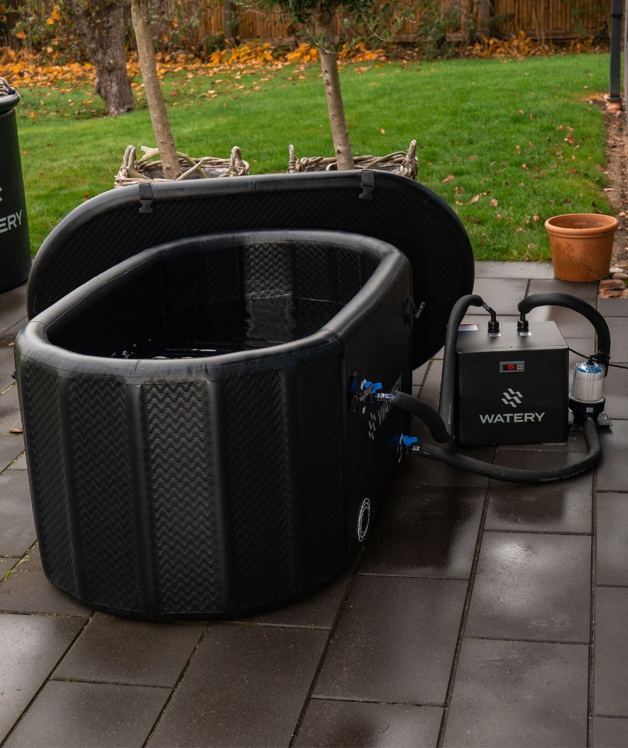 Watery ilmatäytteinen kylmäallas - Master - Musta