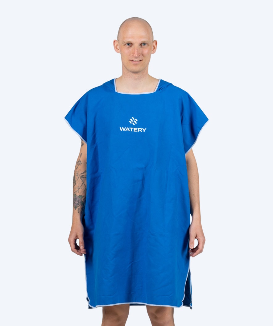 Watery kylpyponcho aikuisille - Mikrokuitu - Royal Blue