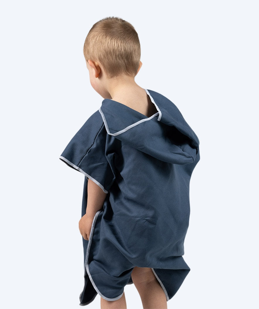 Watery kylpyponcho lapsille (1-6) - Mikrokuitu - Tummansininen