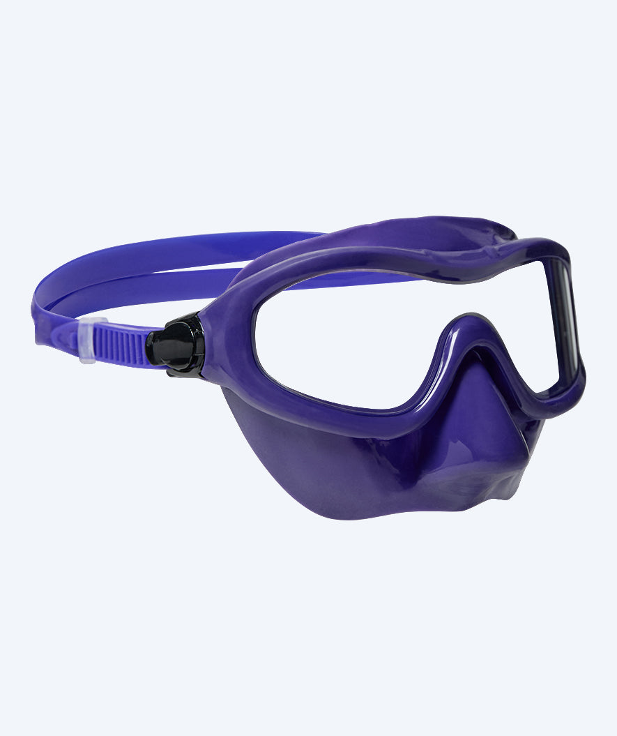 Watery uimamaski lapsille - Ocean - Violetti/läpinäkyvä
