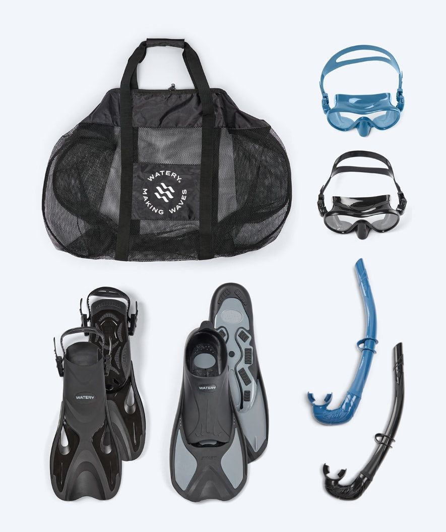 Watery snorkkelipussi - Pro - Musta