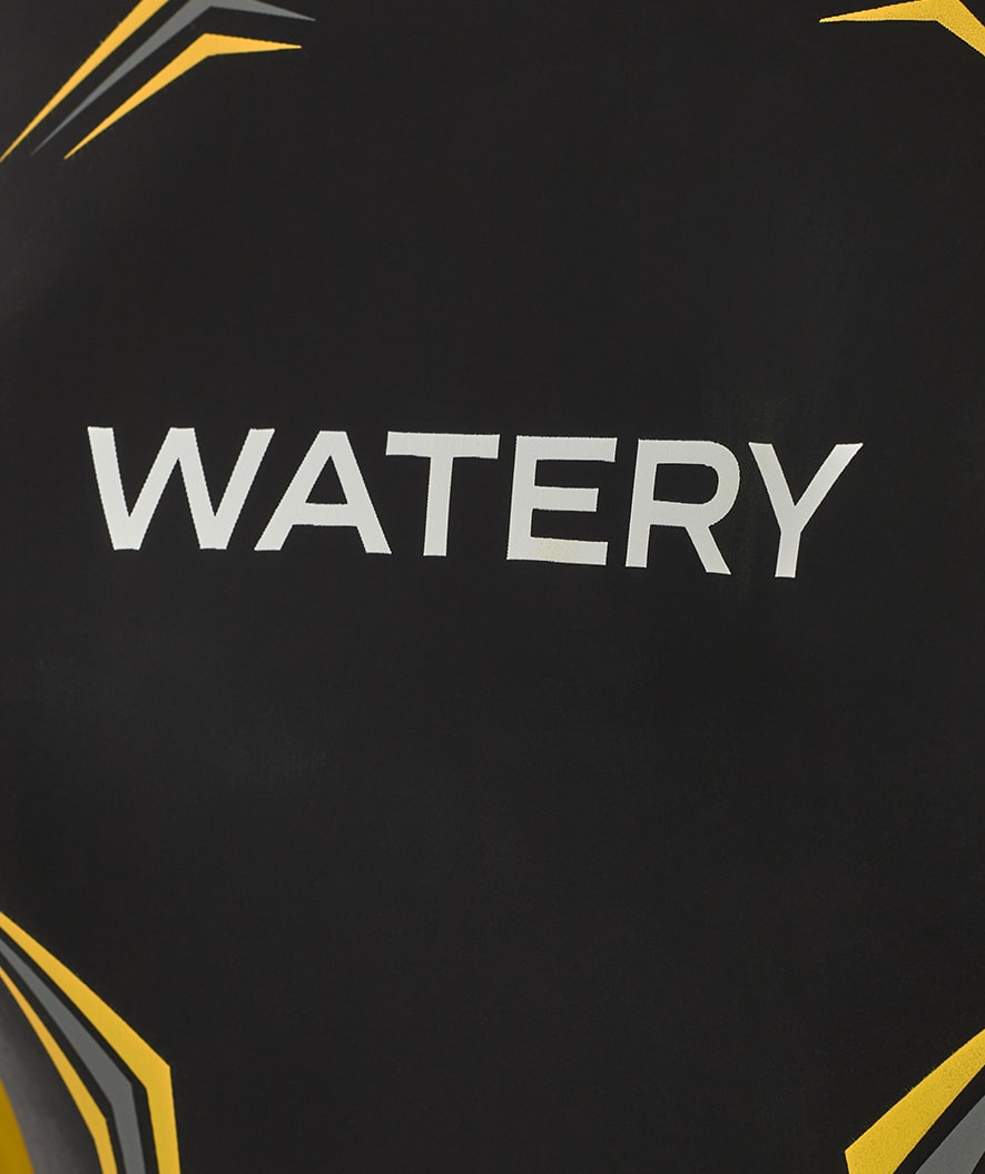 Watery märkäpuku naisille - Reptile Breast - Keltainen