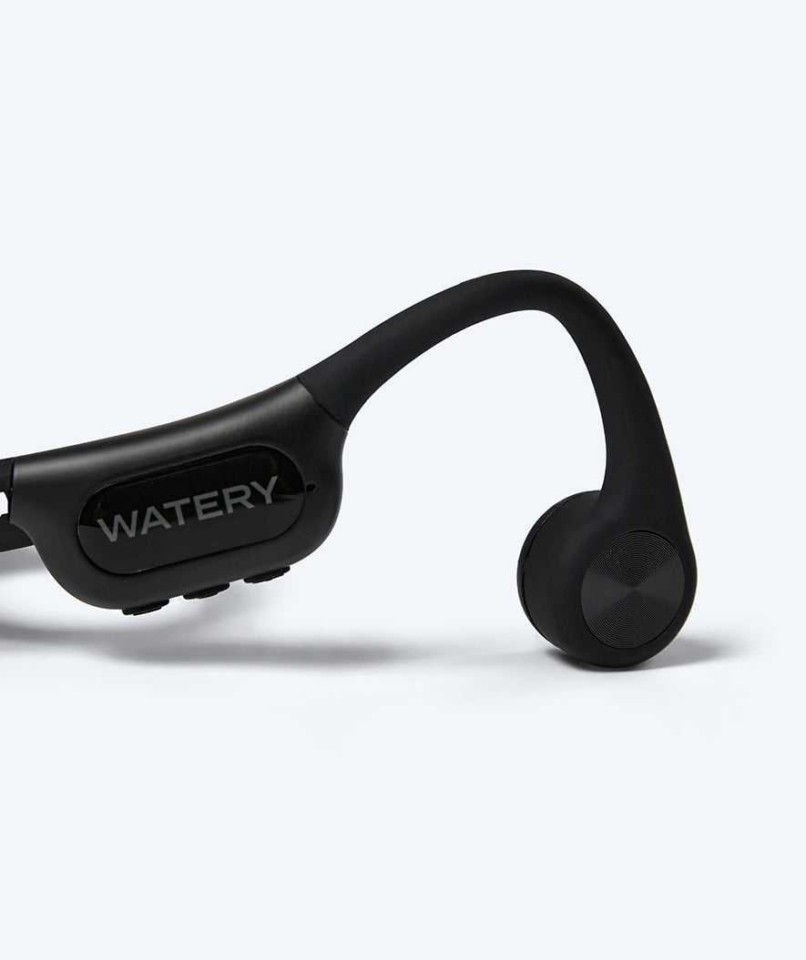 Watery vedenkestävät kuulokkeet - S20 Vision - Musta