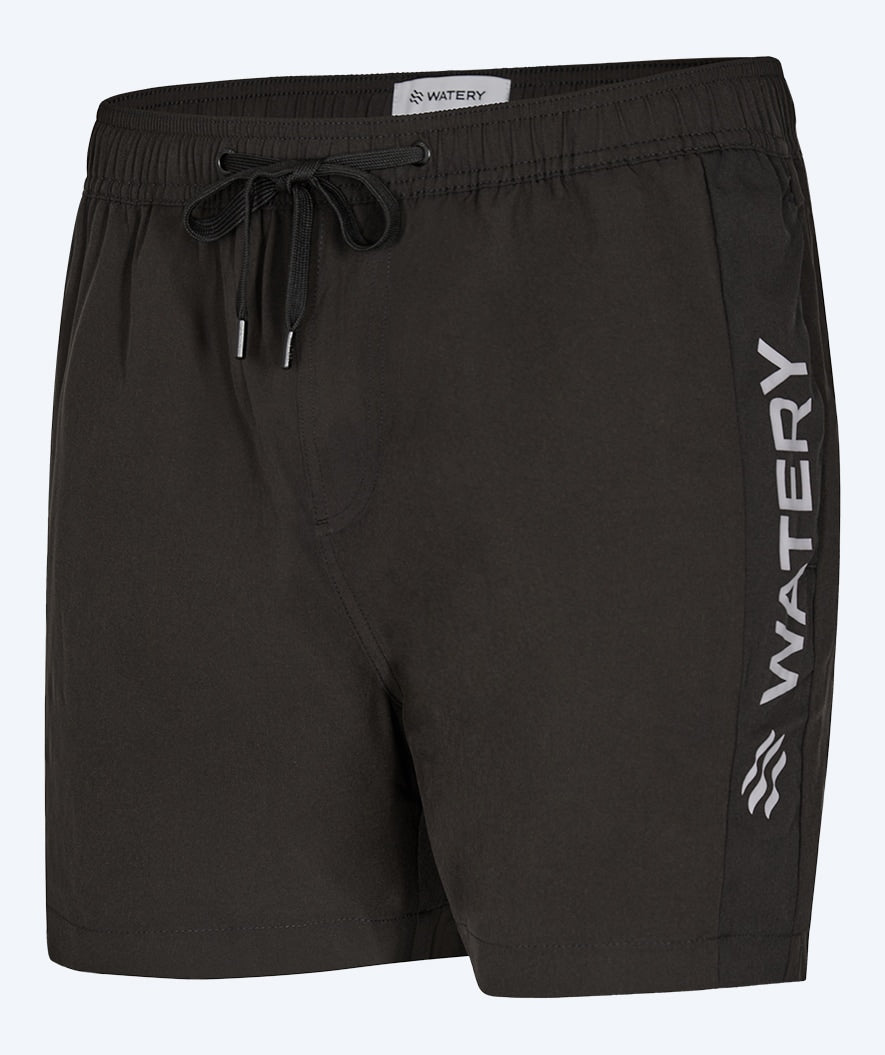 Watery uimashortsit miehille - Signature Eco - Musta