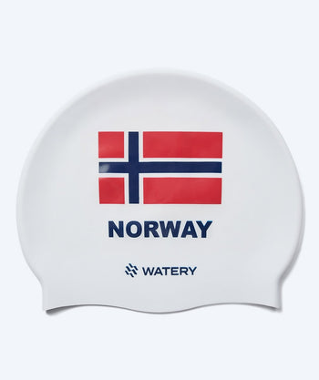 Watery uimalakki - Norway - Valkoinen