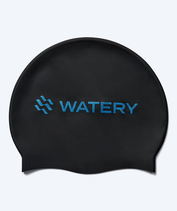 Watery uimalakki - Signature Metallic - Musta/sininen