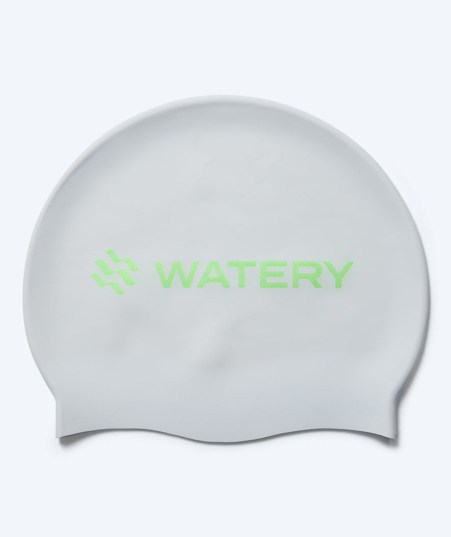 Watery uimalakki - Signature Metallic - Valkoinen/vihreä