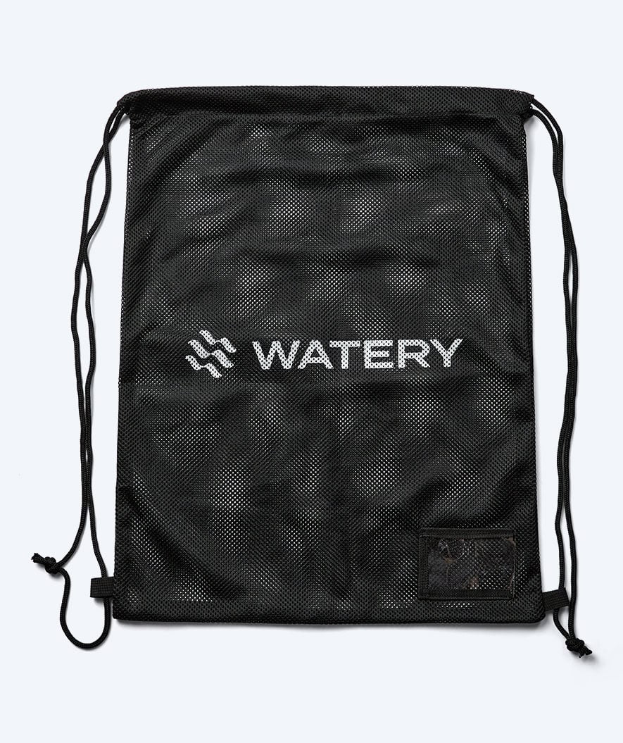 Watery verkkokassi - Simple Mesh - Musta