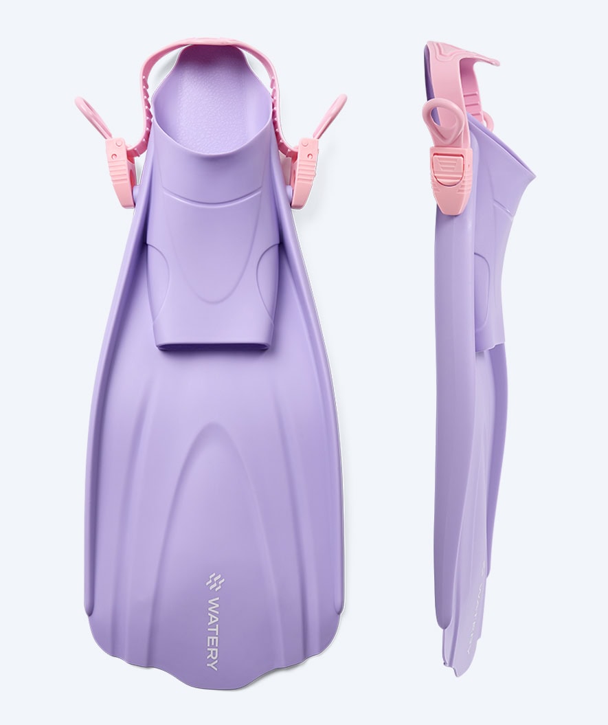 Watery sukellusräpylät aikuisille - Skipper - Violetti