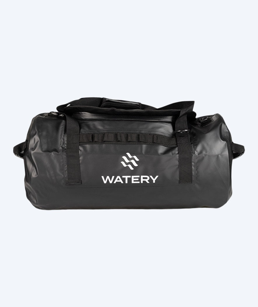 Watery vedenkestävä putkikassi - Swim 50L - Musta