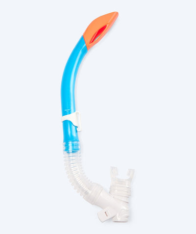 Watery semi-dry snorkkeli lapsille - Triton - Sininen