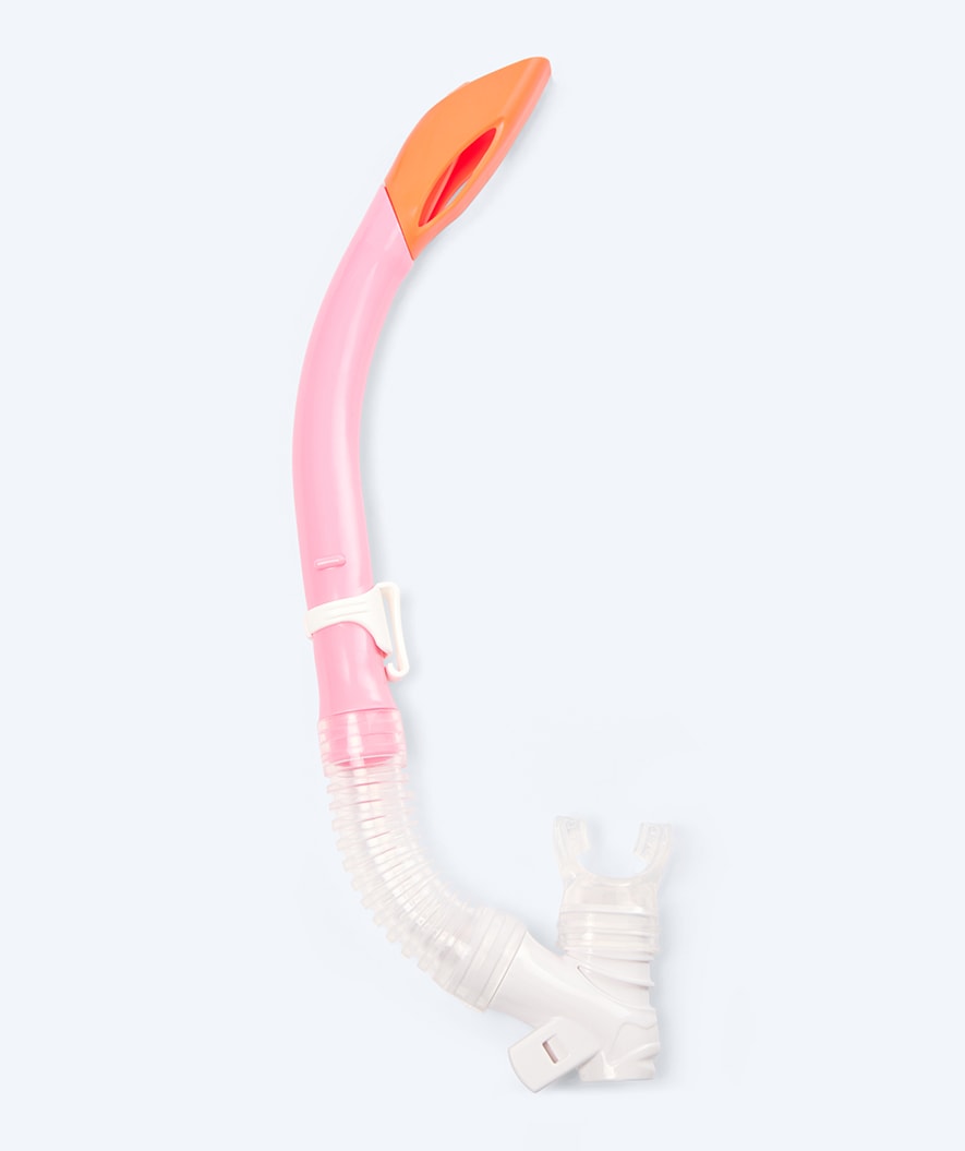 Watery semi-dry snorkkeli lapsille - Triton - Pinkki
