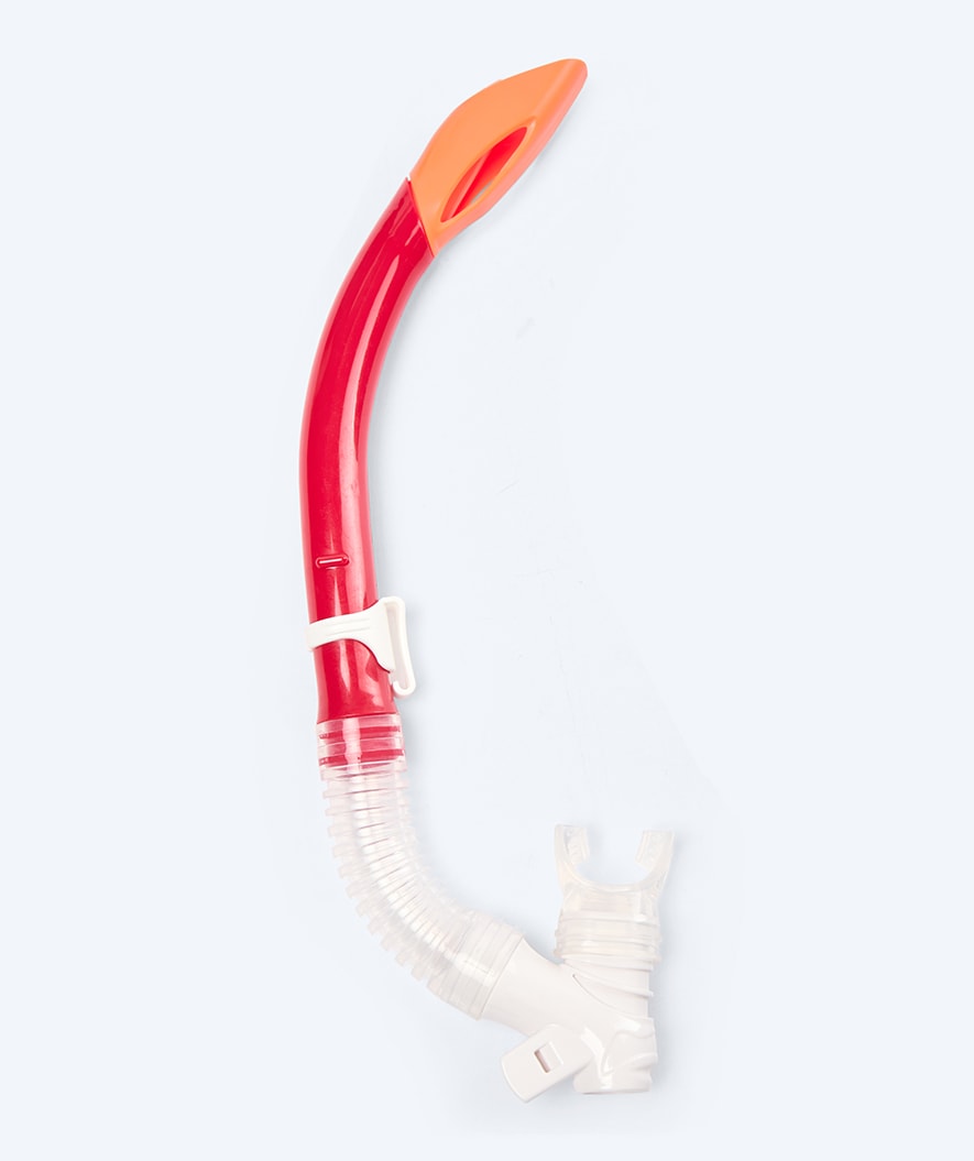 Watery Combo snorkkelisetti lapsille - Triton Semi-dry - Punainen