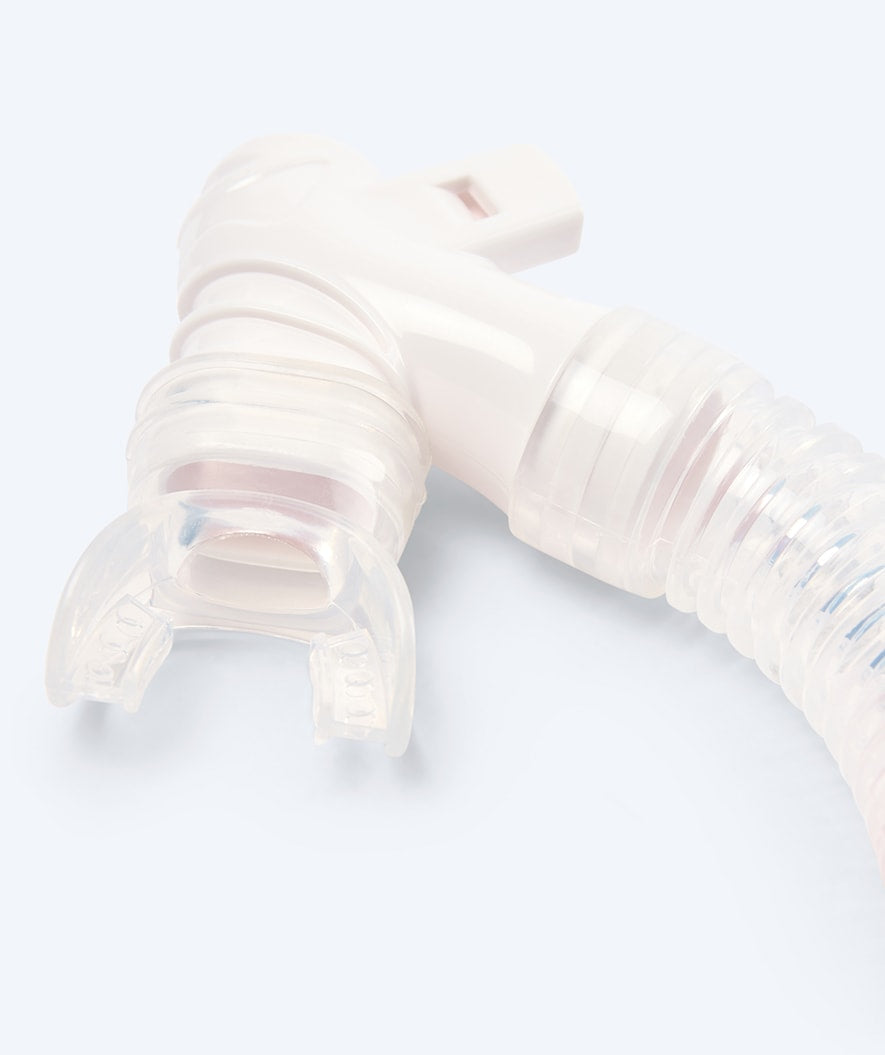 Watery Combo snorkkelisetti lapsille - Triton Semi-dry - Punainen