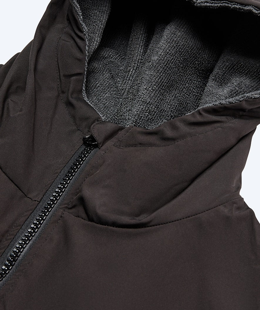 Watery surffiponcho - Waterproof - Musta