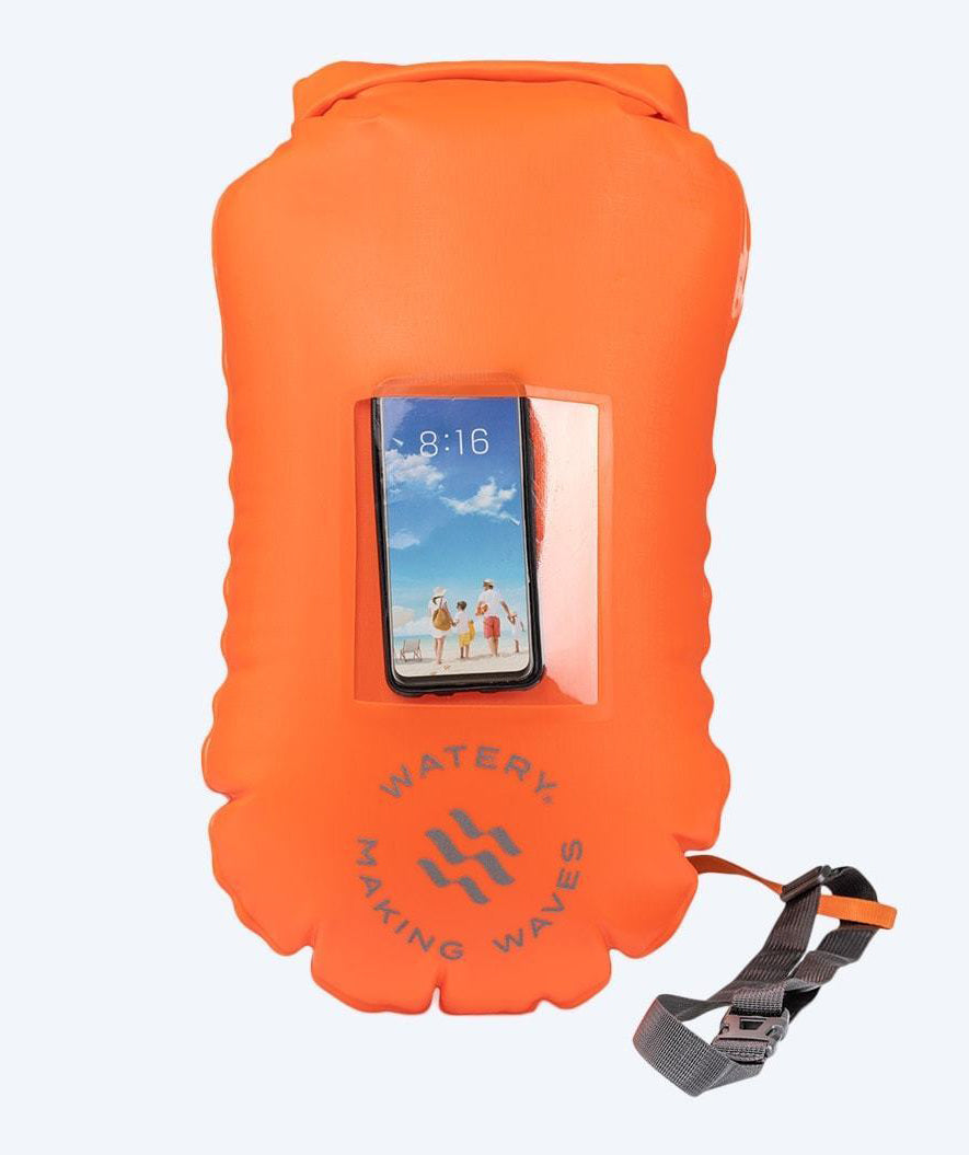 Watery avovesiuintipoiju uintiin - Window PVC 28L - Oranssi