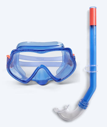 Watery Combo snorkkelisetti lapsille (4-10) - Winslet - Sininen