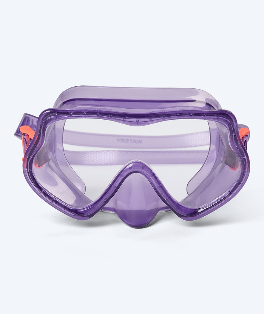 Watery sukellusmaski lapsille (4-10) - Winslet - Violetti