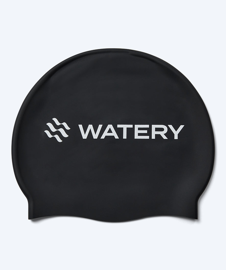 Watery uimalakki lapsille (3-10) - Signature - Musta