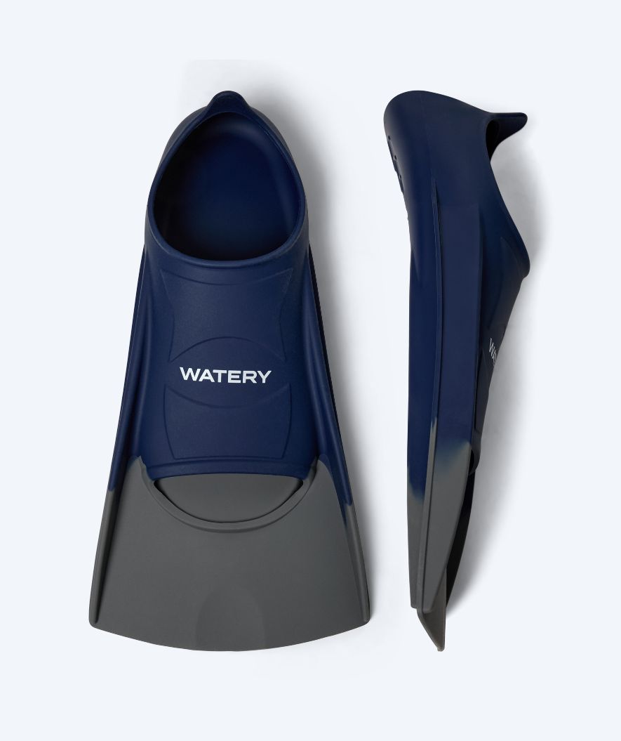 Watery lyhyet uimaräpylät - Shimmer - Tummansininen