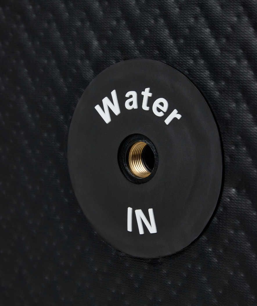 Watery ilmatäytteinen kylmäallas - Deluxe - Musta
