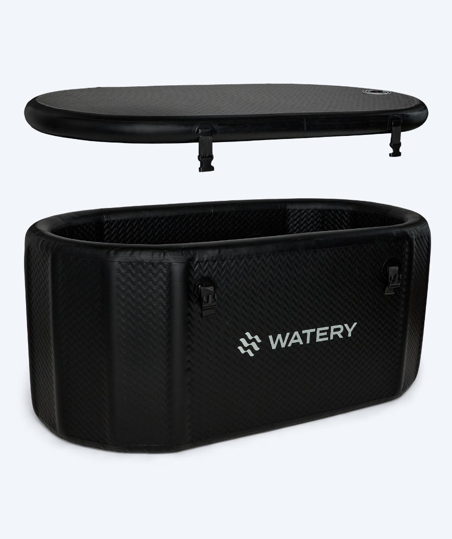 Watery ilmatäytteinen kylmäallas - Master - Musta