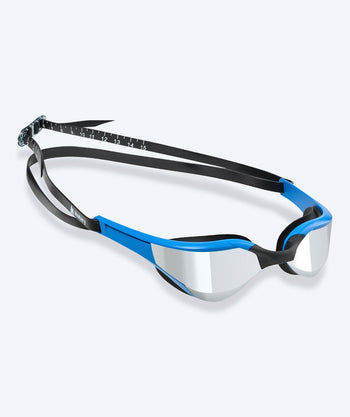 Watery uimalasit - Instinct Elite Mirror - Sininen/hopea
