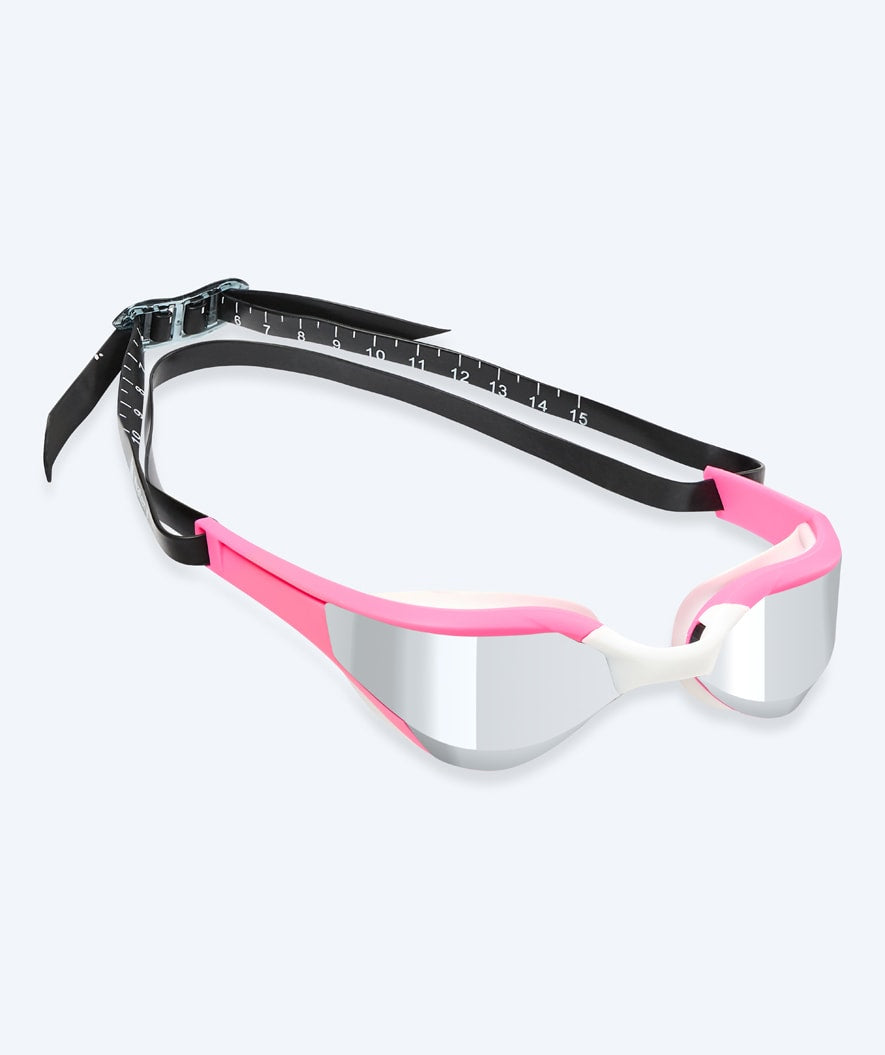 Watery uimalasit - Instinct Elite Mirror - Pinkki/hopea