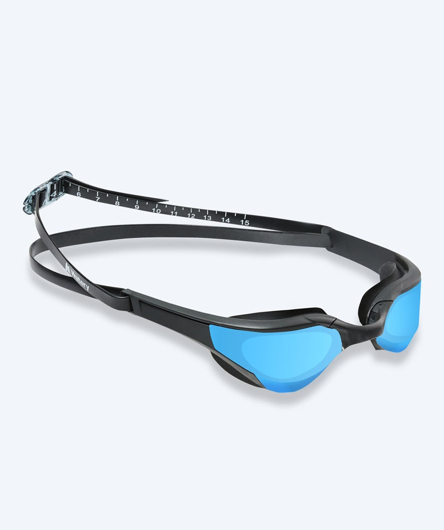 Watery uimalasit - Instinct Elite Mirror - Musta/sininen