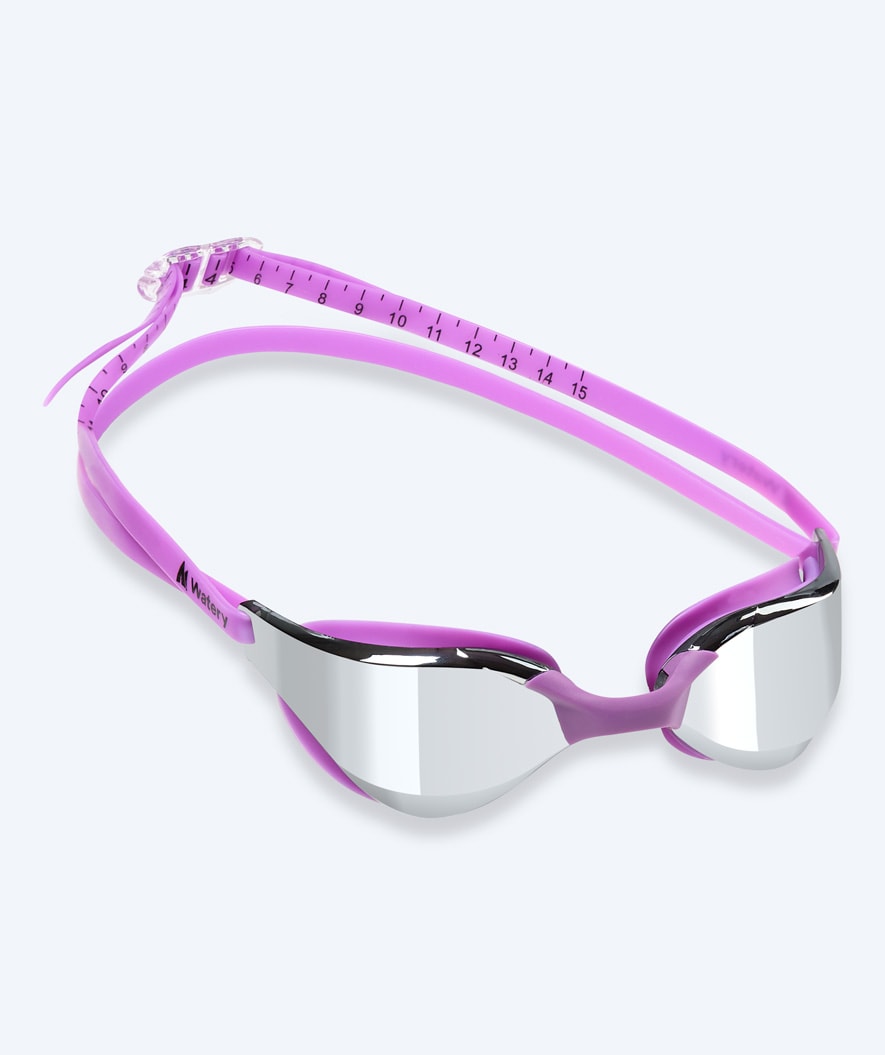 Watery uimalasit - Instinct Mirror - Violetti/hopea