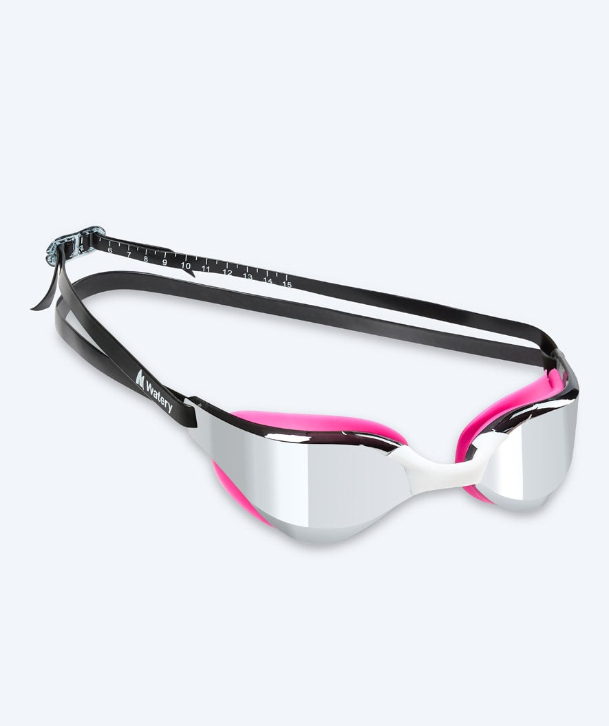 Watery uimalasit - Instinct Mirror - Pinkki/hopea