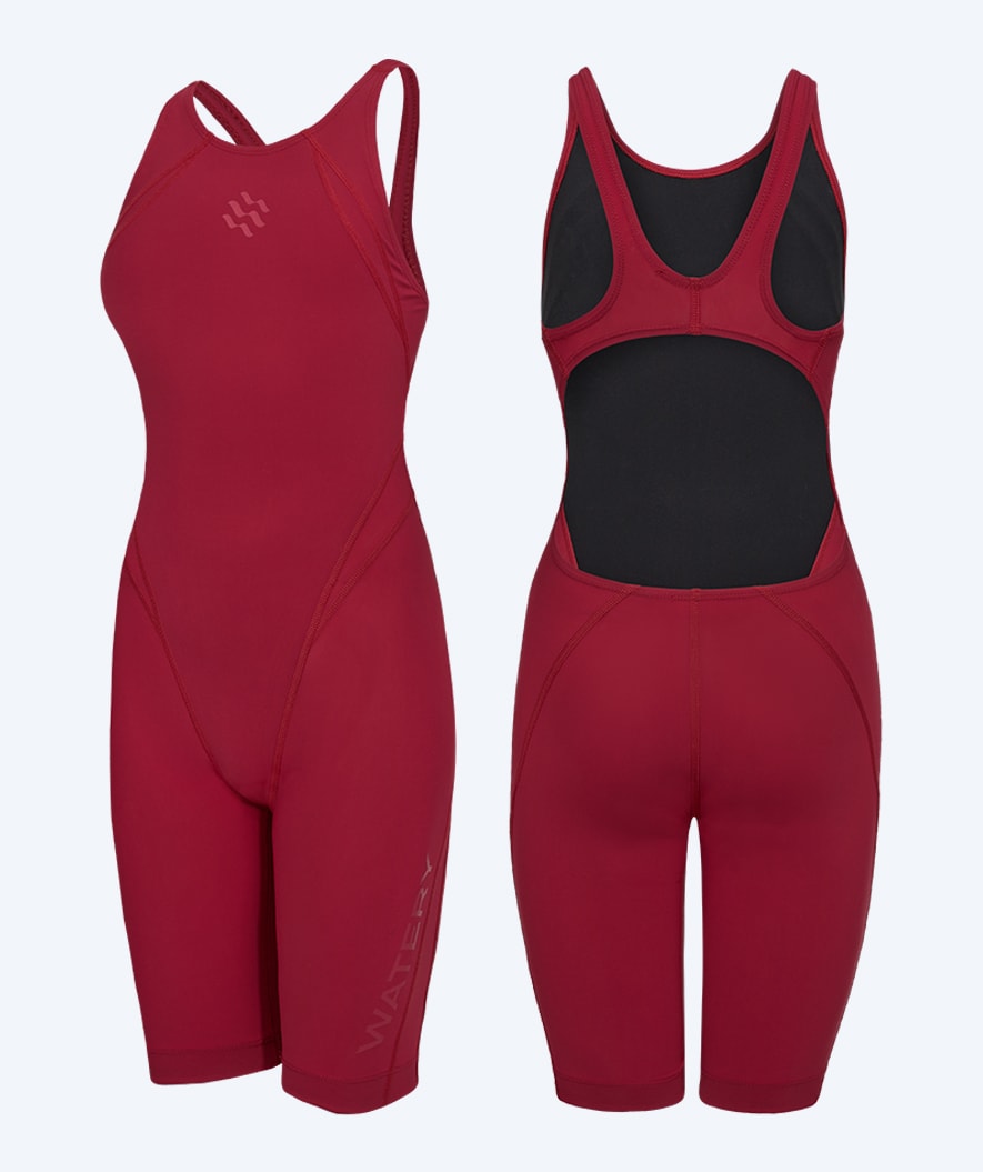 Watery kilpauimapuku naisille - Rapidskin 2.0 - Punainen