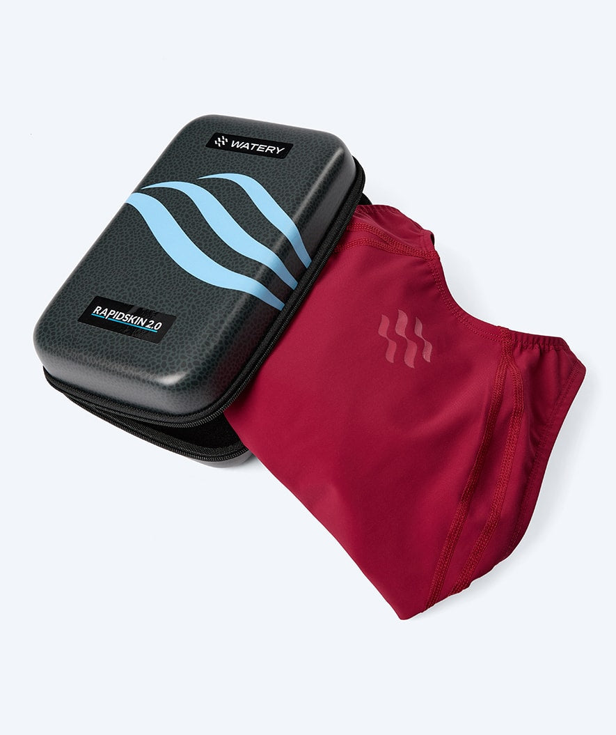 Watery kilpauimapuku naisille - Rapidskin 2.0 - Punainen