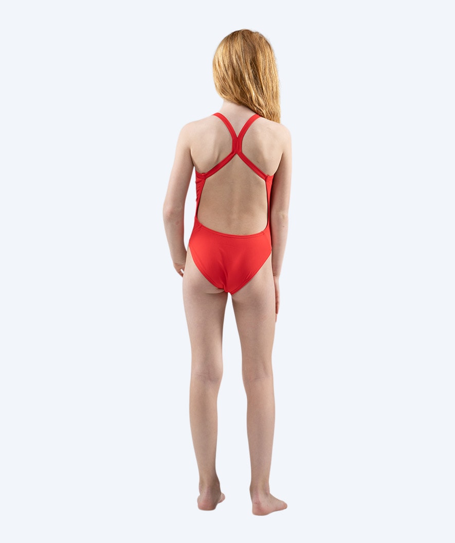 Watery uimapuku tytöille - Freestyler Solid - Cherry Red