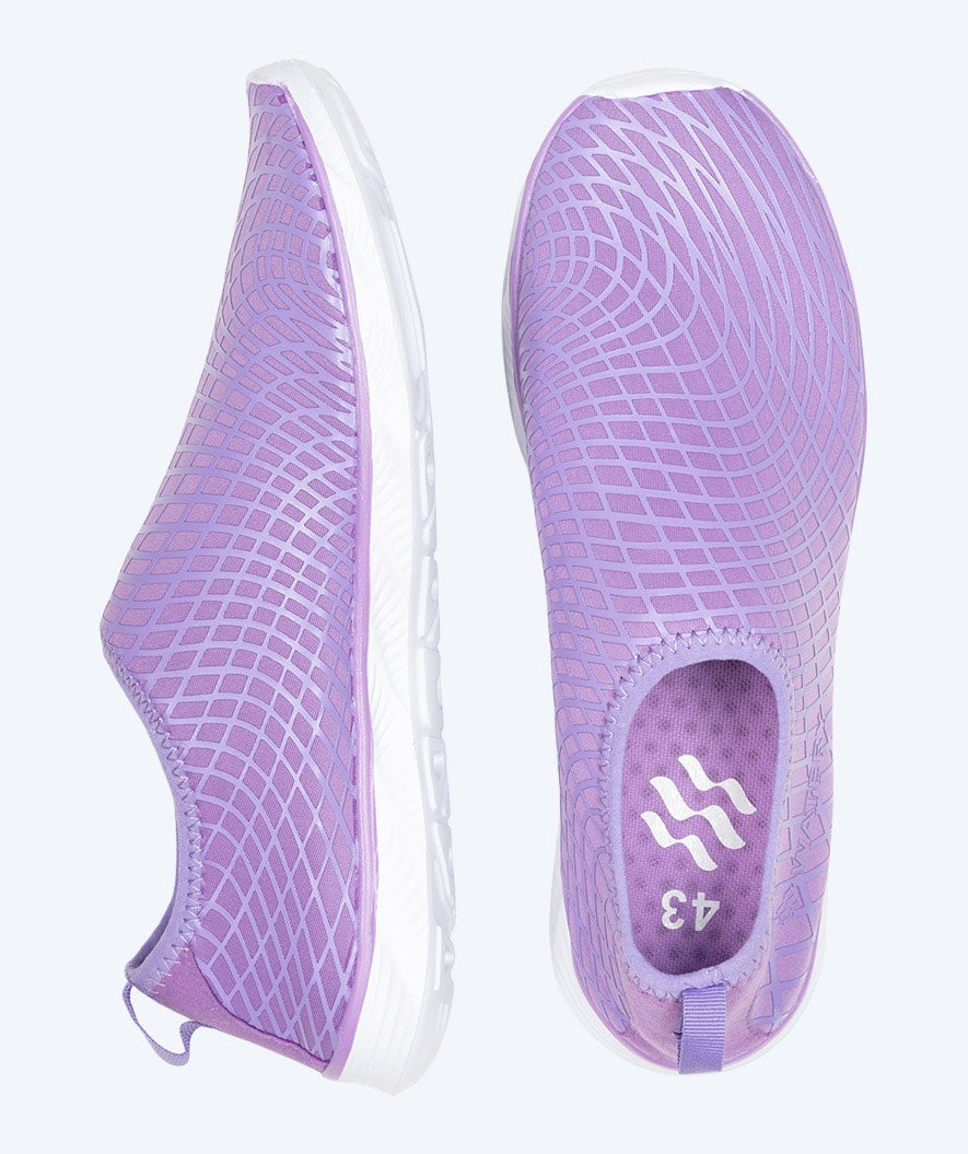 Watery uimakengät aikuisille - Kawaii - Violetti